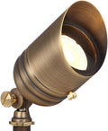VOLT 20-Pack 12V Fat Boy Solid Brass Outdoor Spotlights (Bronze) with 5W 2700K Warm White 400 Lumen MR16 LED Bulbs for Low Voltage Landscape Lighting of Yard, Lawn, Garden, Patio, Trees & House