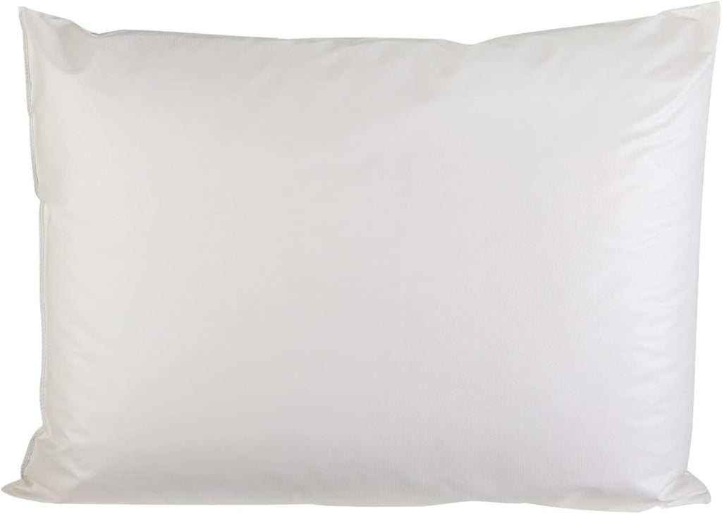McKesson Medical Pillow [12 Count] Reusable Hospital Bed Pillows, Vinyl Cover, Fluid Moisture and Stain-Resistant, White, 19 in x 25 in