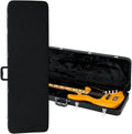 Gator Cases Hard-Shell Wood Case for Electric Bass Guitars, Fits Fender Precision/Jazz Bass, & More (GWE-BASS)