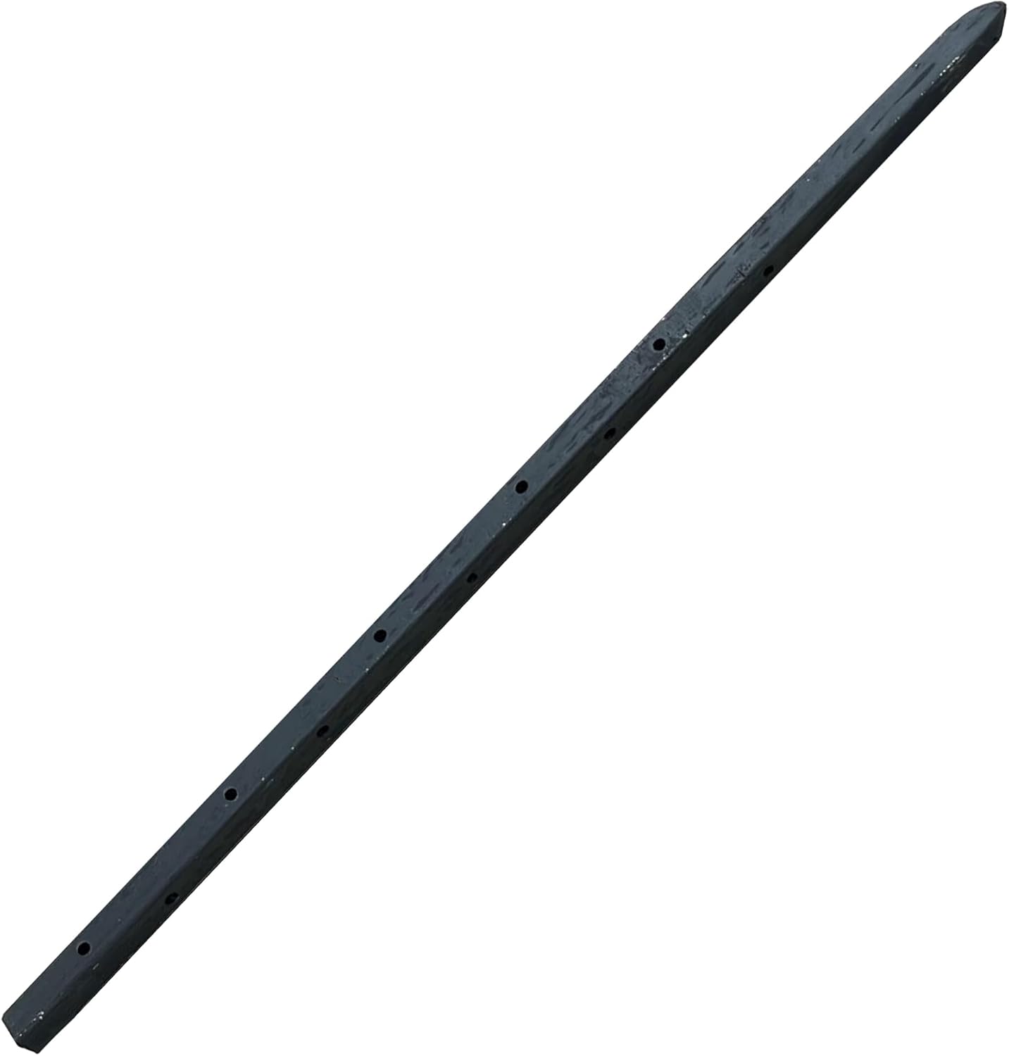 Sandbaggy 24' Square Steel Concrete Form Stakes with Nail Holes - 5/8' Wide - Rust Resistant Coating - Removable, Reusable - Construction Grade Stakes (24 inch, 300)