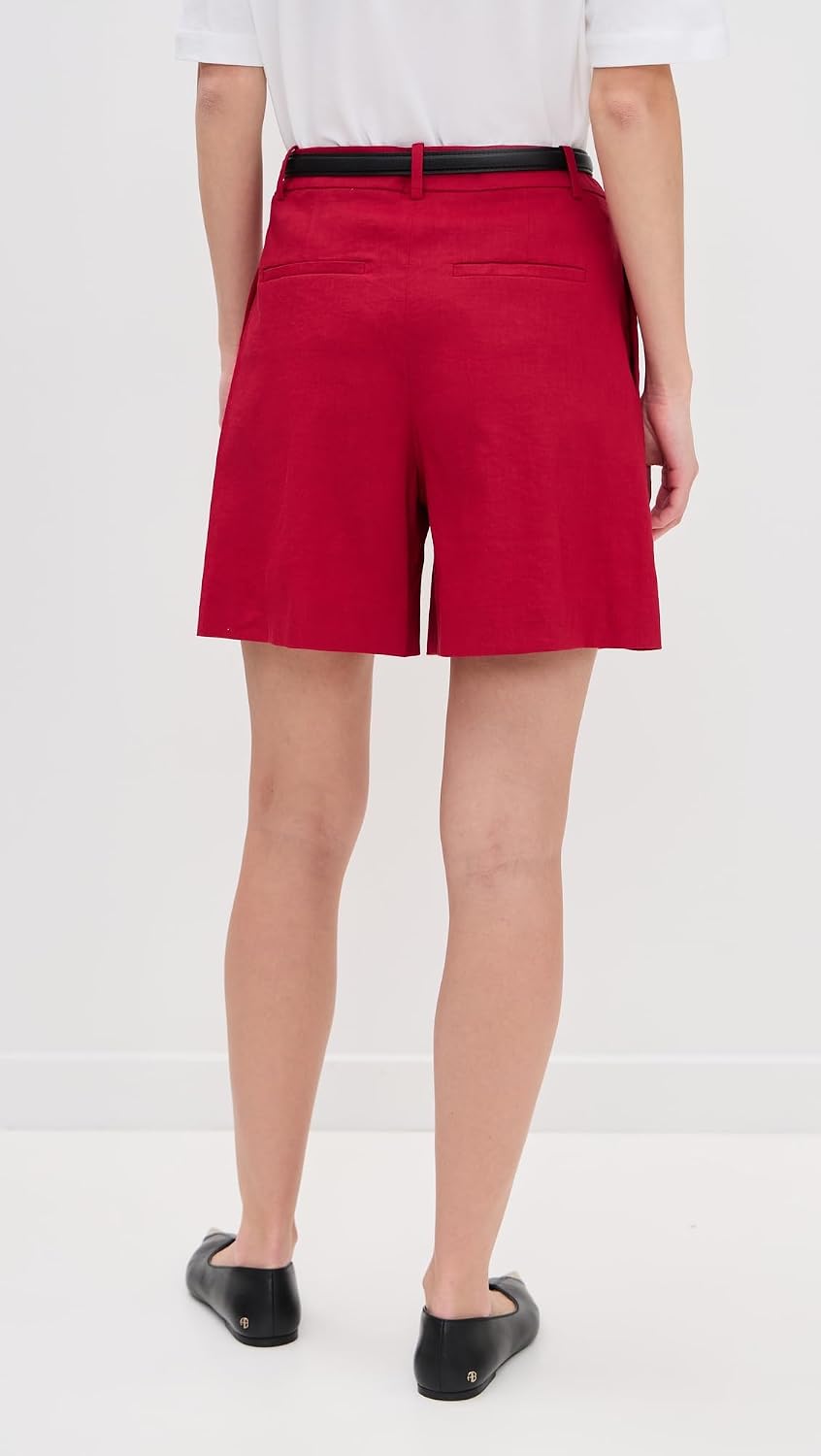Theory Women's Pleated Shorts