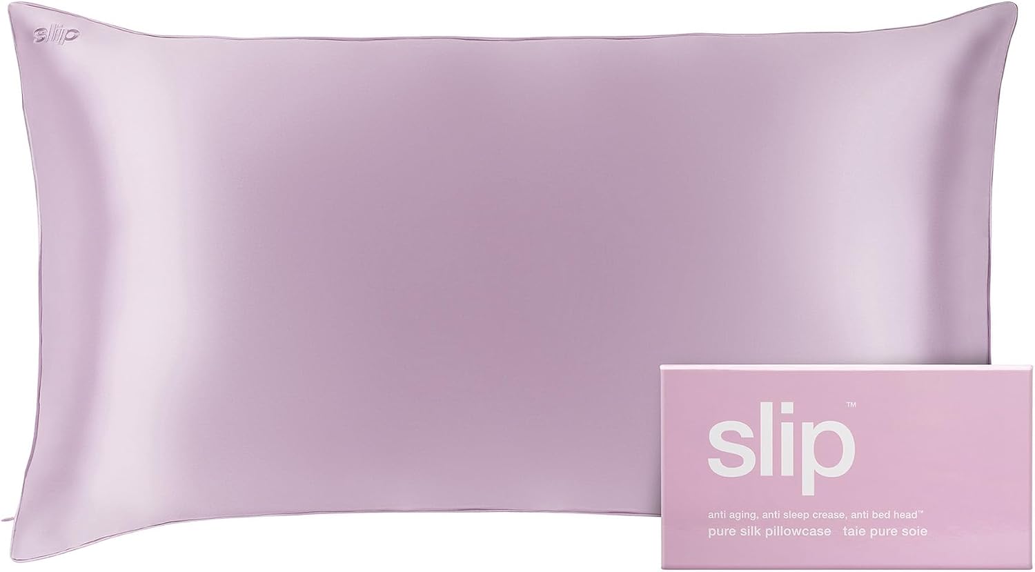 slip King Pure Silk Pillow Case - 100% Pure 22 Momme Mulberry Silk - King Size Standard Pillow Case - Anti-Aging, Anti-BedHead, Anti-Sleep Crease, Wildflower (20' x 36')