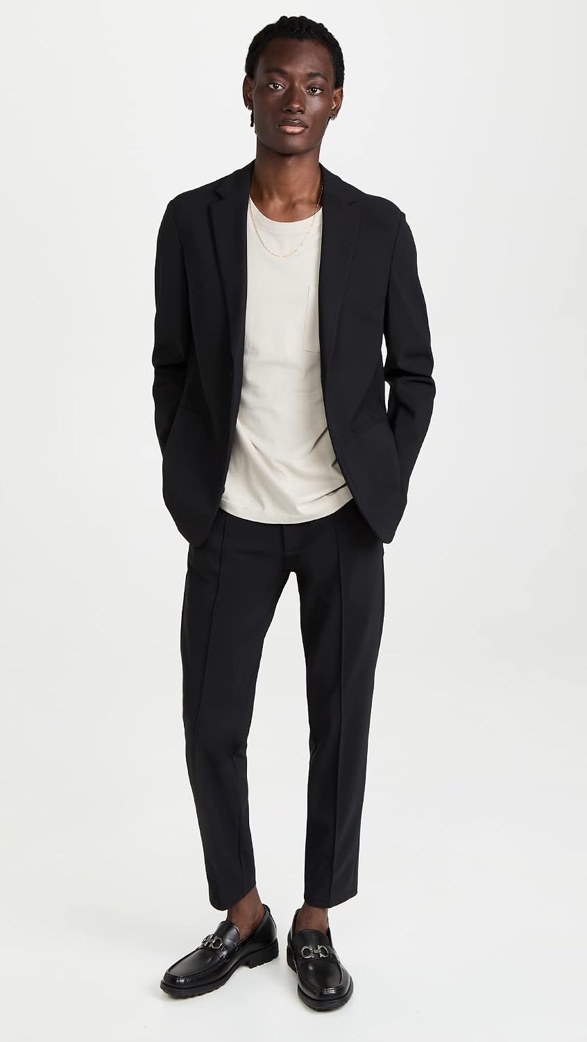 Theory Men's Curtis Drawstring Precision Ponte Pants