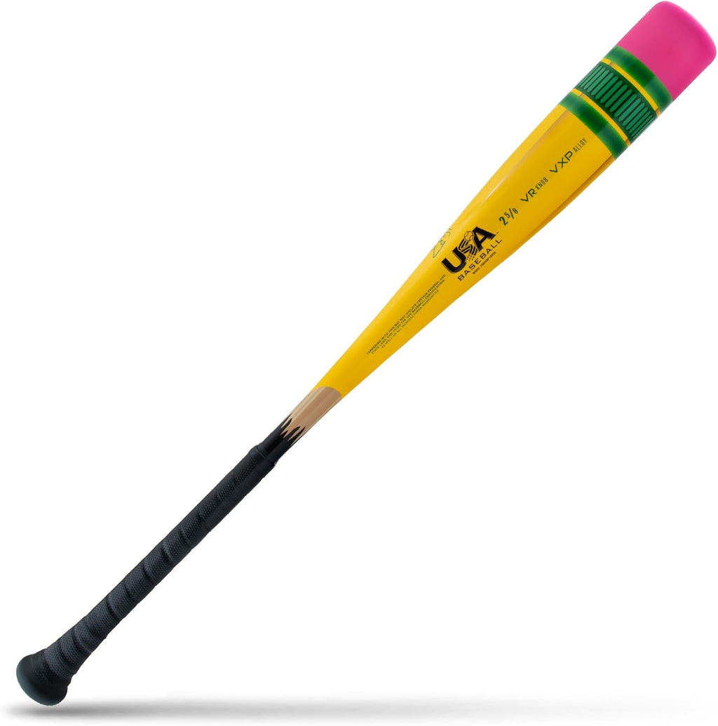 Victus Vibe Pencil Baseball Bat, 2 5/8' Barrel, -10 Drop, USA Baseball Certified