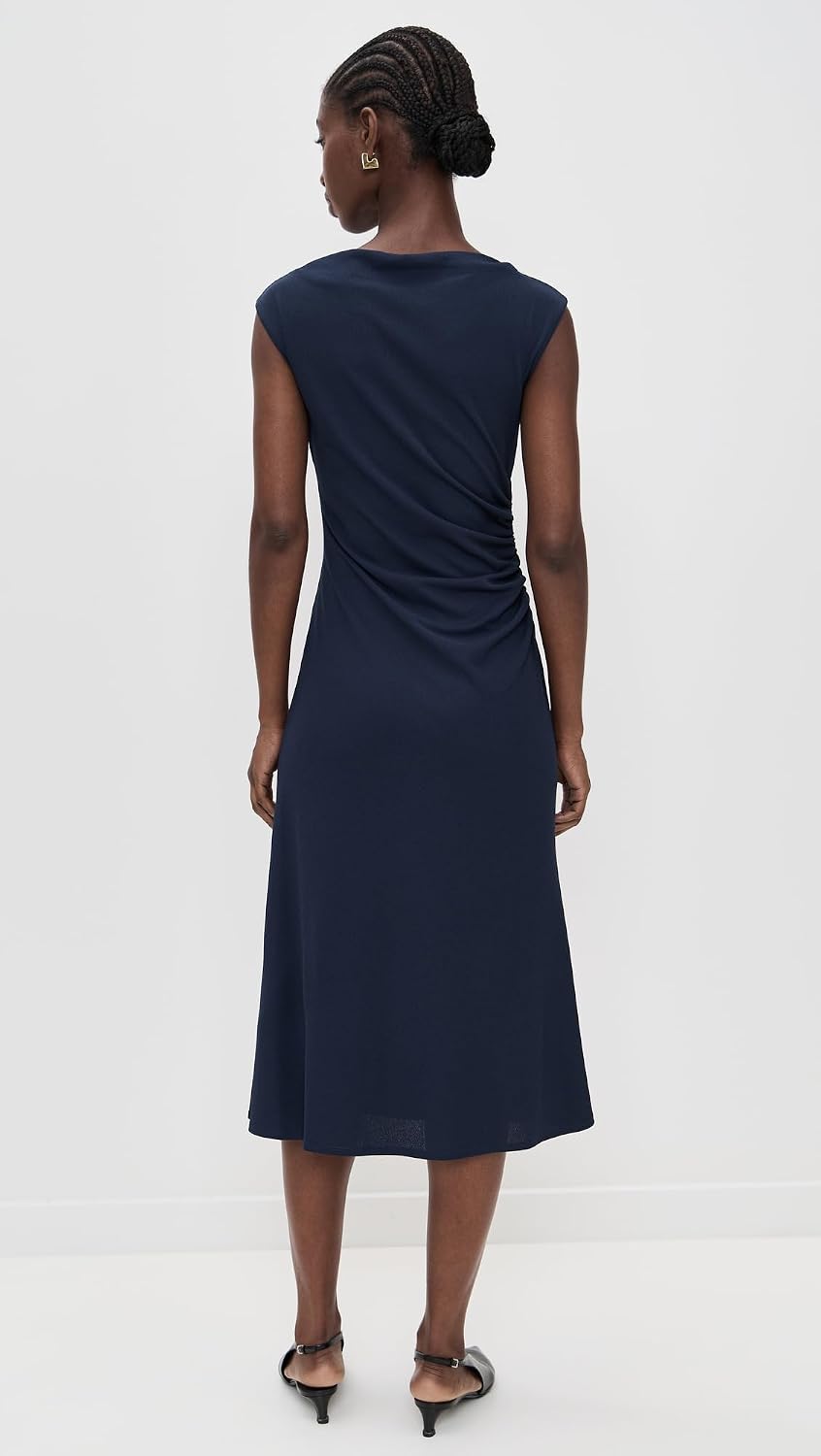 Theory Women's Boat Neck Drape Dress