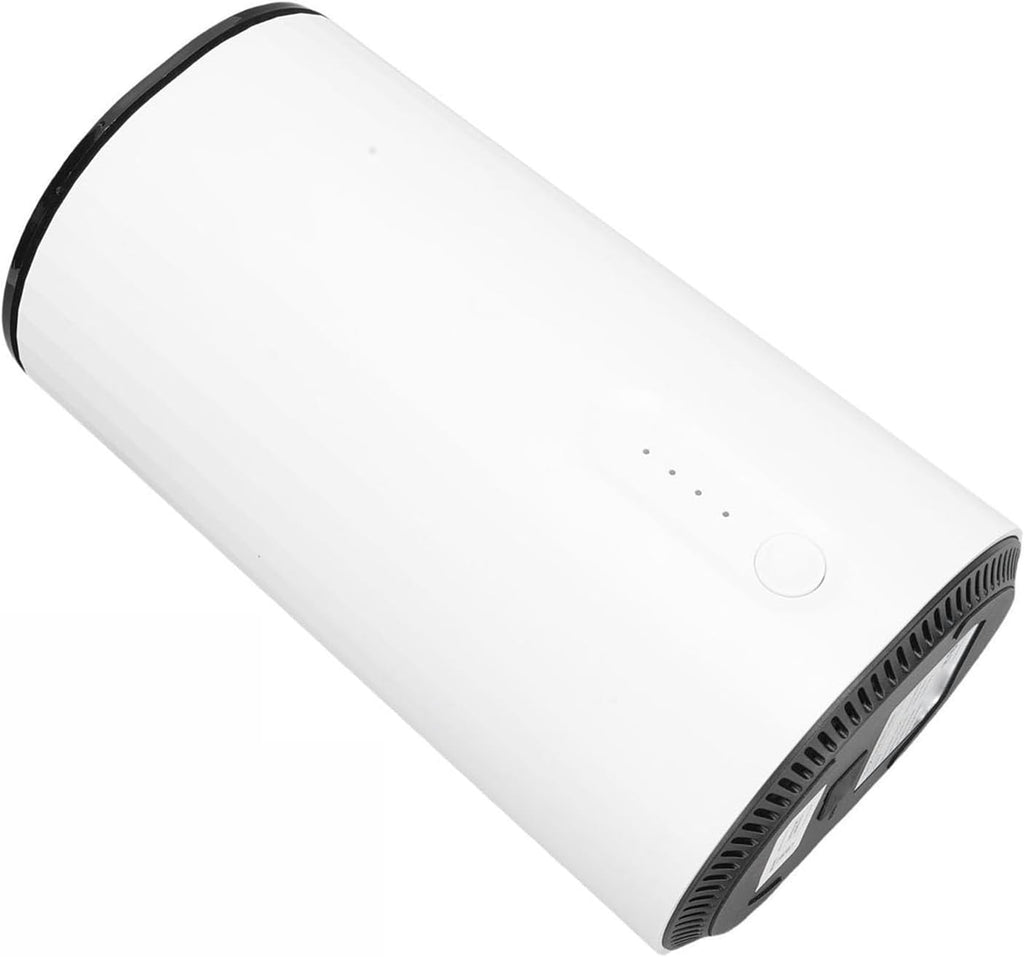 5G CPE Router, 2.4G 5G Dual Band Cordless 5G Router with 2 SIM Card Slots, Support 50 Users, Portable 5G NR NSA SA Cordless Internet Router for Home Office (US Plug)