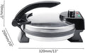 Electric Tortilla Maker, 10-Inch Roti Maker Machine, Chapati Press with Detachable Handle, Ideal for Making Burritos and Tortillas