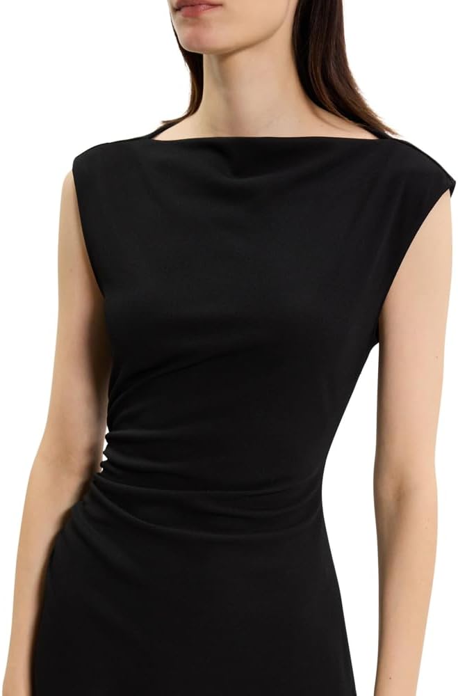 Theory Women's Boat Neck Drape Dress
