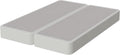 Zutan, Box Spring Bed Base Full Size, 8-Inch Wood Mattress Foundation – Amish Made in USA – Quiet Noise Free, 2-Pieces Under Mattress-Support BoxSpring, Fully Assembled, White