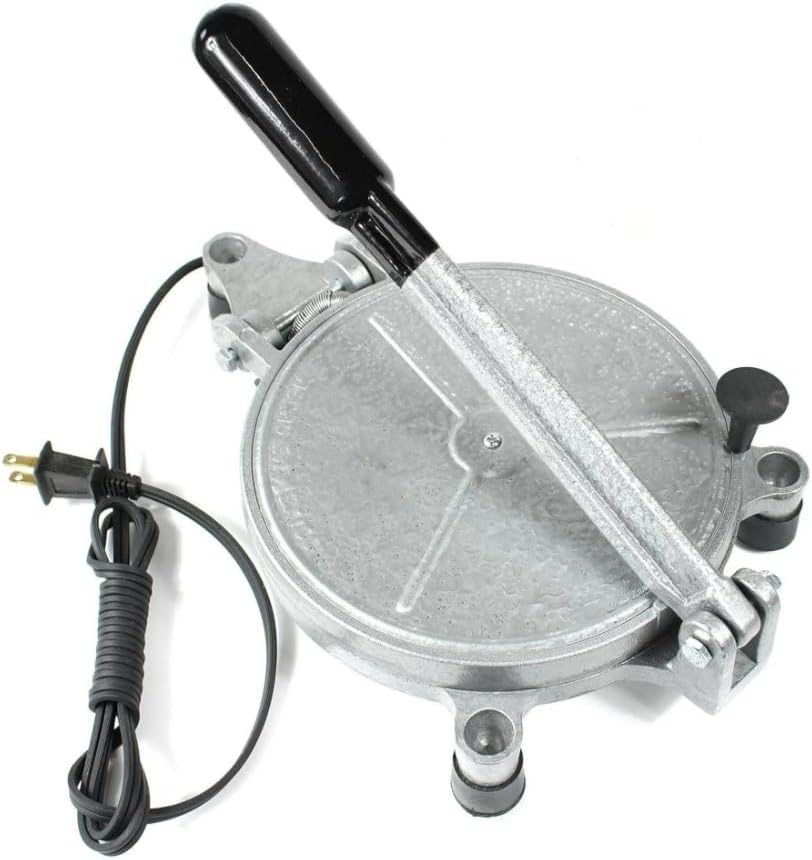 8' Electric Tortilla Press Maker Tortilladora Gonzalez Made in Mexico