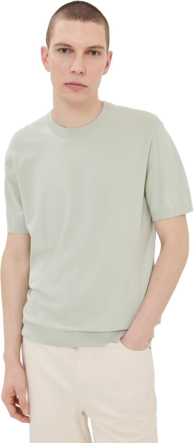 Theory Men's Light Bilen Soris Knit Tee