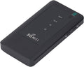 Vikye Portable WiFi Hotspot, 5G WiFi6 2.77Gbps Mobile Router with Nano SIM Card Slot, for Travel Supports 16 Devices USB C Power, Black