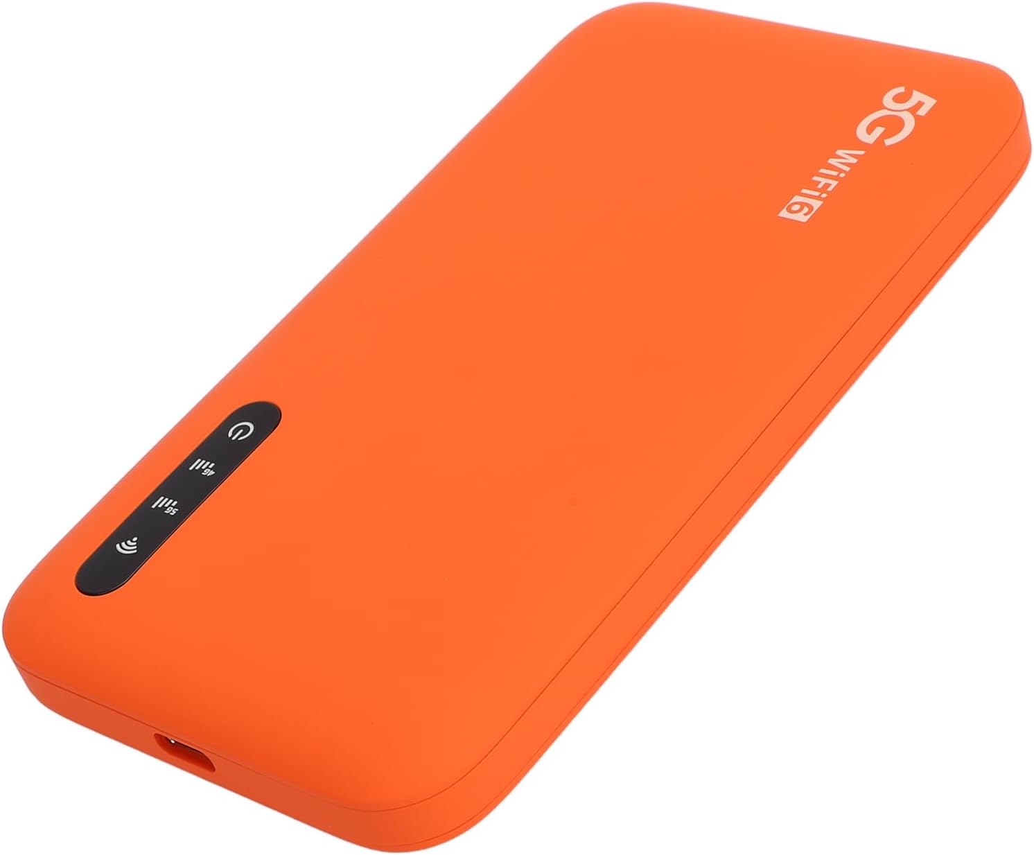 5G Mobile Hotspot High Speed Travel Dual Band WiFi6 Portable Router with SIM Card Slot Offers High Speed, Low Latency Supports 16 Devices 6100mAh Battery