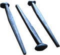 1.5'- Wrought Head Iron Nails – Antique Black rustic restoration accent nails for hanging, furniture, cabins, shutters & flooring – Decorative clavos nails – Distinct wrought rose head – 1.5 in