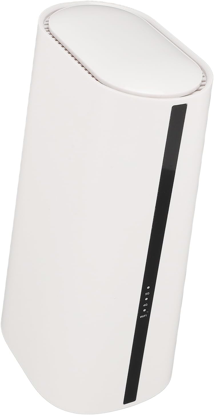 5G Internet Router Full Band Gigabit Dual-Band WiFi Router for Home & Office Use, Compatible with US Plug, White Shell