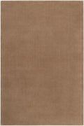 Hand-Tufted Wool Square Area Rug – Soft Premium Wool Carpet for Living Room, Bedroom & Home Décor – 5X5 ft| Chestnut – Durable, Non-Slip Backing, Handcrafted Rug