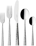 Villeroy & Boch Blacksmith 60-Piece Flatware Set, 18/10 Stainless Steel, Service for 12, Gift Boxed