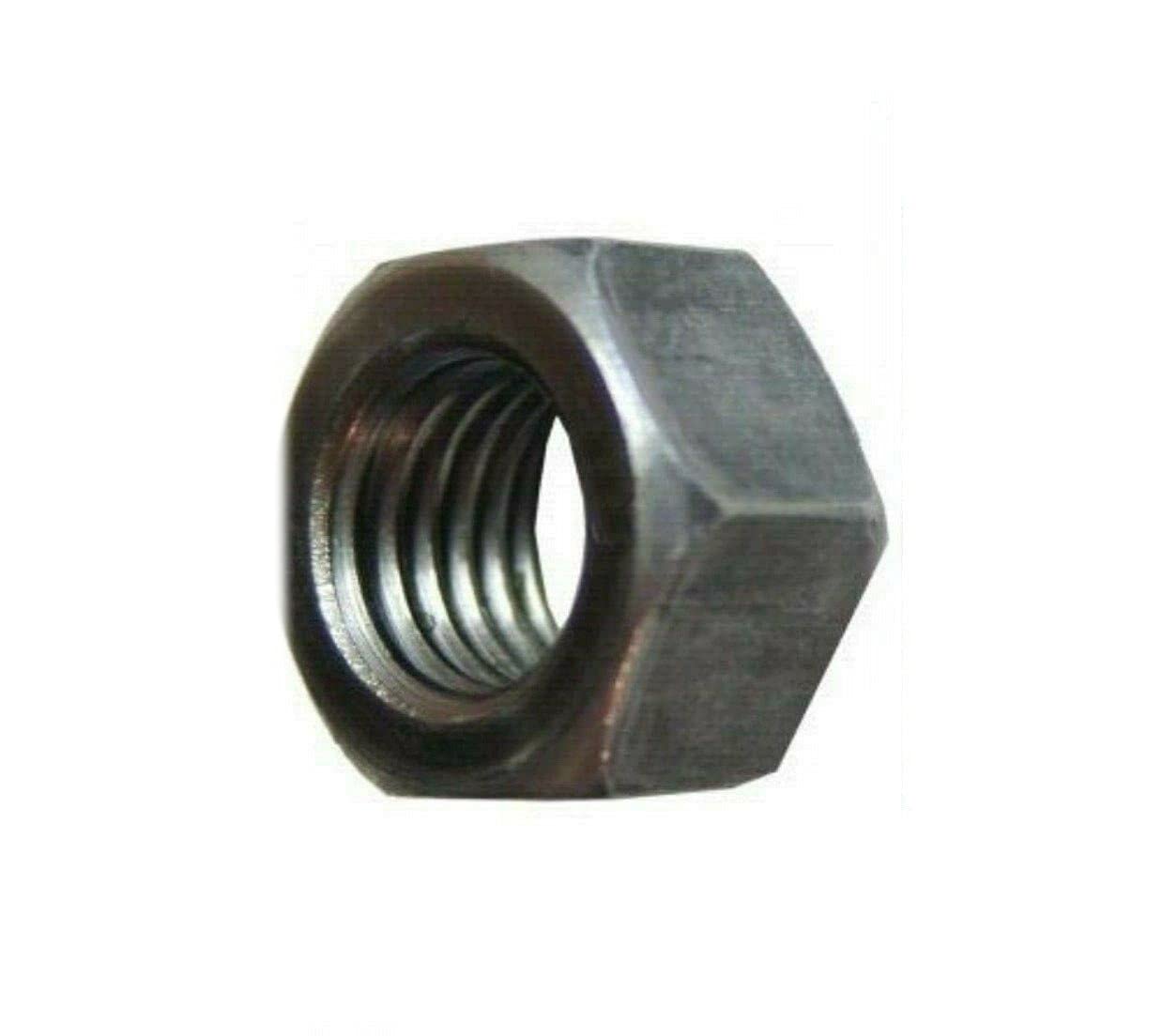 KolotovichTool Pack of 500, 9/16-12 Course Thread Grade 8 Finish Hex Nuts Plain/Black Hardened Fastener Kit Bolt Set RE-6255DD