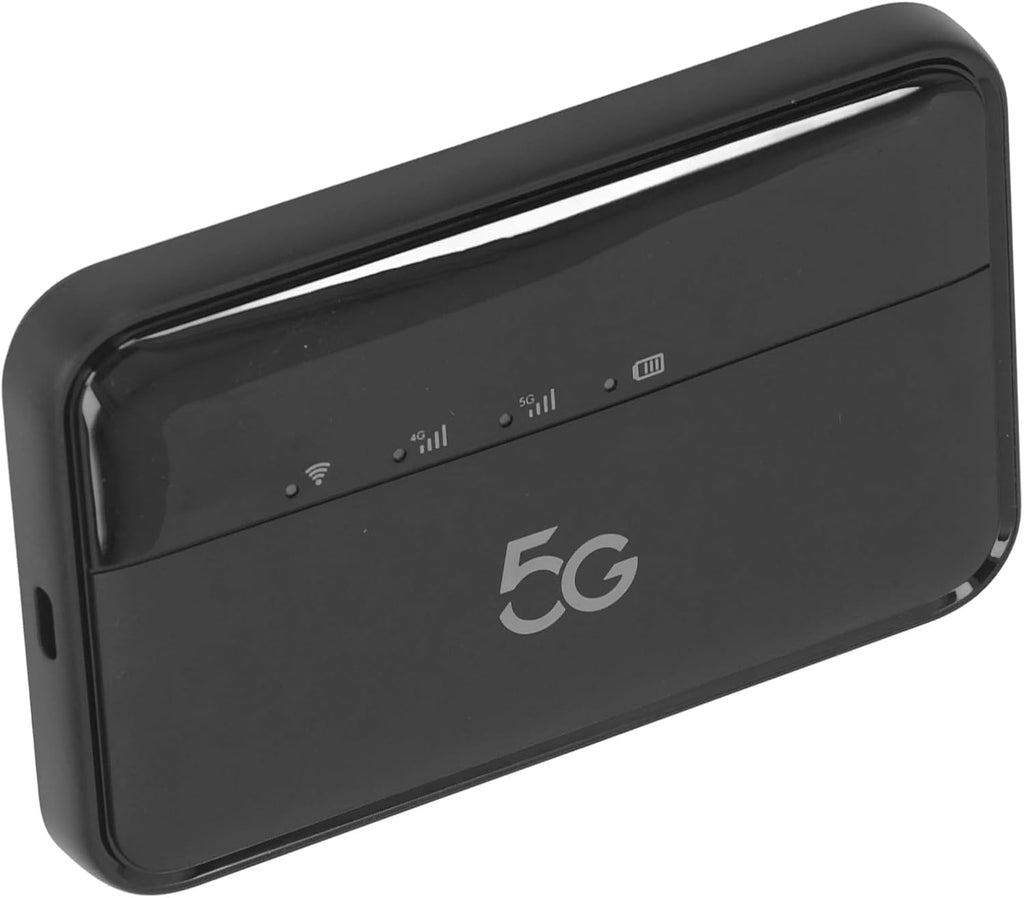 5G WiFi Mobile Hotspot for Travel Support 16 Devices, 10000mAh Type C Charging 5G Portable WiFi6 Mobile Hotspot with Nano SIM Card Slot, Fast Internet