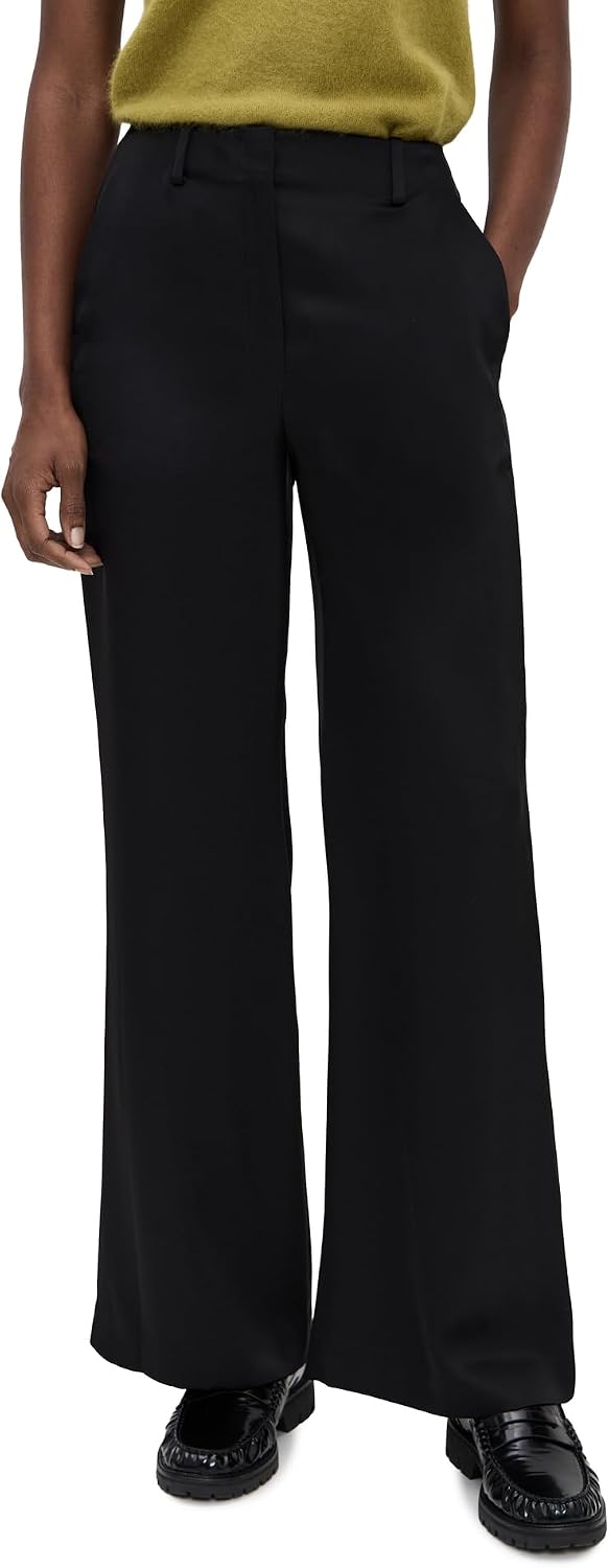 Theory Women's Fluid Base Satin Pants