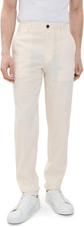 Theory Men's Good Crunch Linen Curtis Drawstring Pants