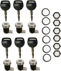 Knapheide 26109819, Set of (6) Replacement Lock & Key Kit for Slam Latches, Key Code 0001