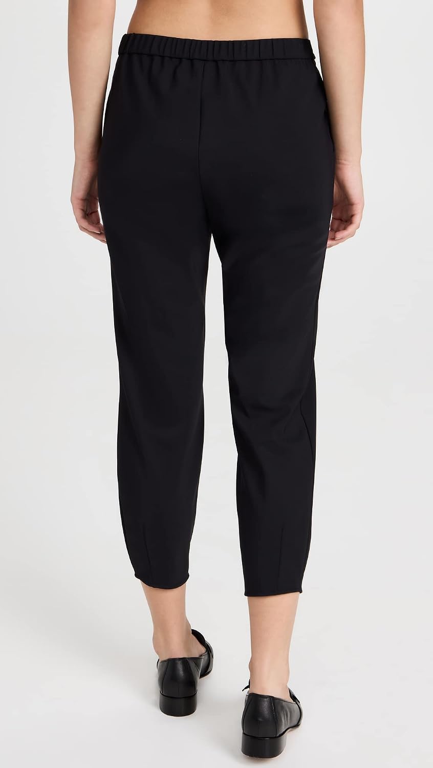 Theory Women's Tapered Dart Pull-on Pant in Precision Ponte