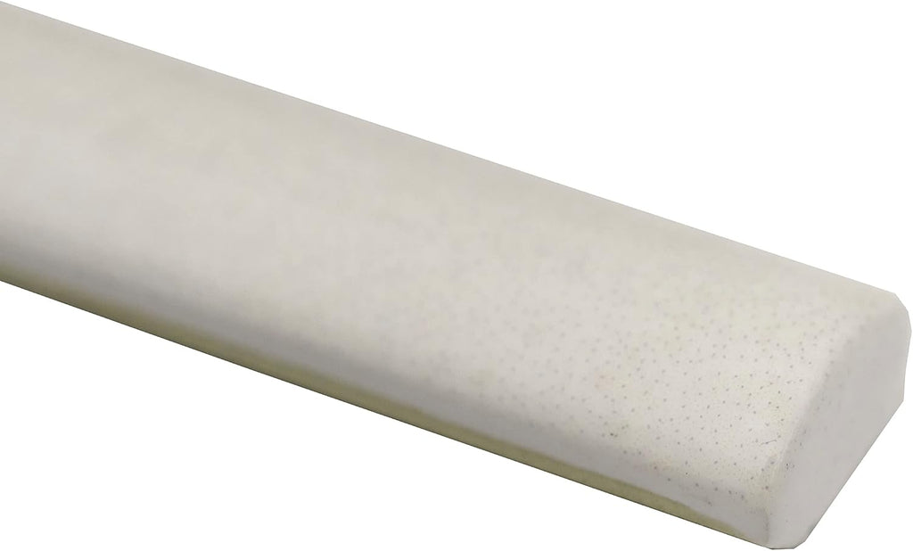 MSI Renzo Dove 0.6 Inch x 12 Inch Quarter Round Molding Ceramic Tile for Bathroom, Kitchen Backsplash, Accent Wall Tile, and Shower Wall Tile