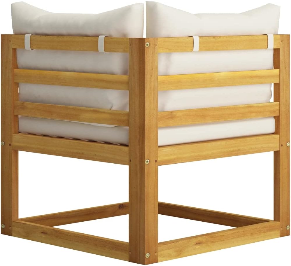 5 Piece Patio Lounge Set with Cushions Solid Acacia Woodqueen Bed Frame with headboard Queen Size Bed Frame King Size Bed Frame King Platform Bed Frame Metal Bed Frame Queen Size