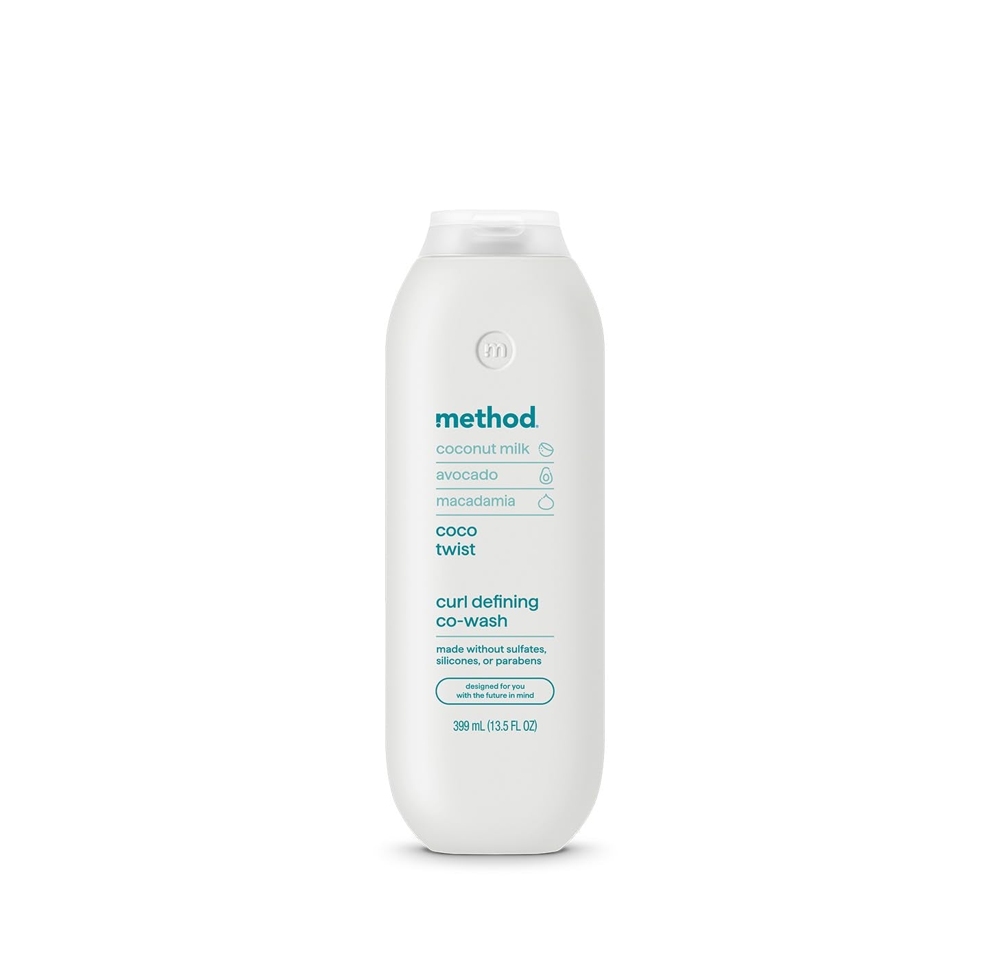 Method Curl Defining Co-Wash, Coco Twist – Moisturizes & Detangles Hair - Sulfate Free, Paraben Free & Safe for Color Treated Hair - 13.5 oz (Pack of 12)