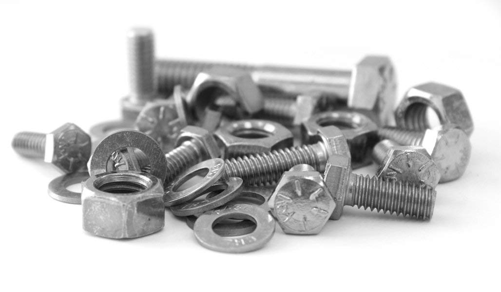 5135 Piece Metric Hex Head Cap Screw (Bolt), Nut, and Washer Assortment M6 - M20 Coarse Thread Set
