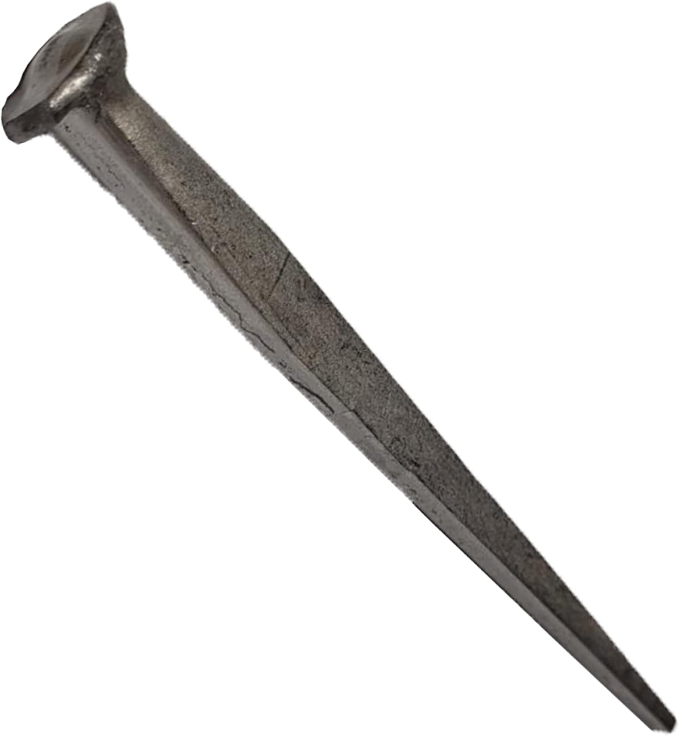 1.5'- CLINCH ROSE HEAD Nails - Metallic Color - Antique rustic restoration accent nails for hanging, furniture, cabins, shutters, flooring – Decorative clavos nails – Distinct SQUARE HEAD Nail 1.5 in