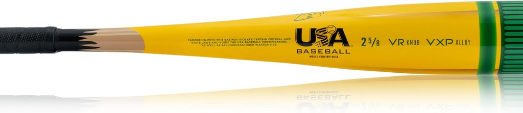 Victus Vibe Pencil Baseball Bat, 2 5/8' Barrel, -10 Drop, USA Baseball Certified