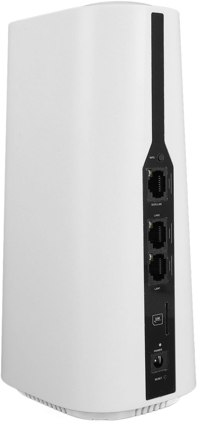 5G Cellular Router, Dual Band 1800Mbps OFDMA DL MUMUMI, 32 Users SIM Card Slot, Seamless Roaming, Smart Home Life, ABS Material 2.4G 5.8G Internet Router (US Plug)