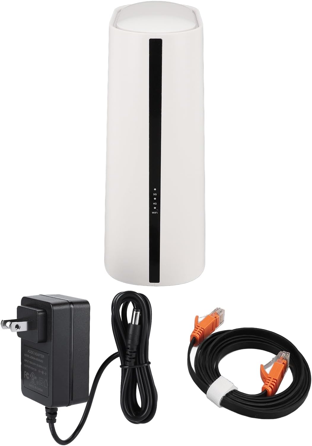 5G Internet Router Full Band Gigabit Dual-Band WiFi Router for Home & Office Use, Compatible with US Plug, White Shell