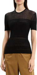 Theory Women's Sheer Stripe T