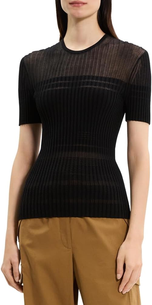 Theory Women's Sheer Stripe T