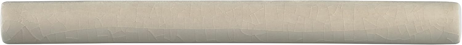MSI Portico Pearl Glossy 5/8 in. x 6 in. Glazed Ceramic Quarter Round Molding Wall Tile for Bathroom, Kitchen Backsplash, Accent Wall Tile, and Shower Wall Tile