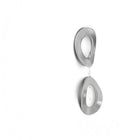 (Qty 100pcs) M7 Metric Steel Wave Washer Zinc Plated 7mm Curve Washers 7 mm Hardware Fastener Kit Set RV7672S