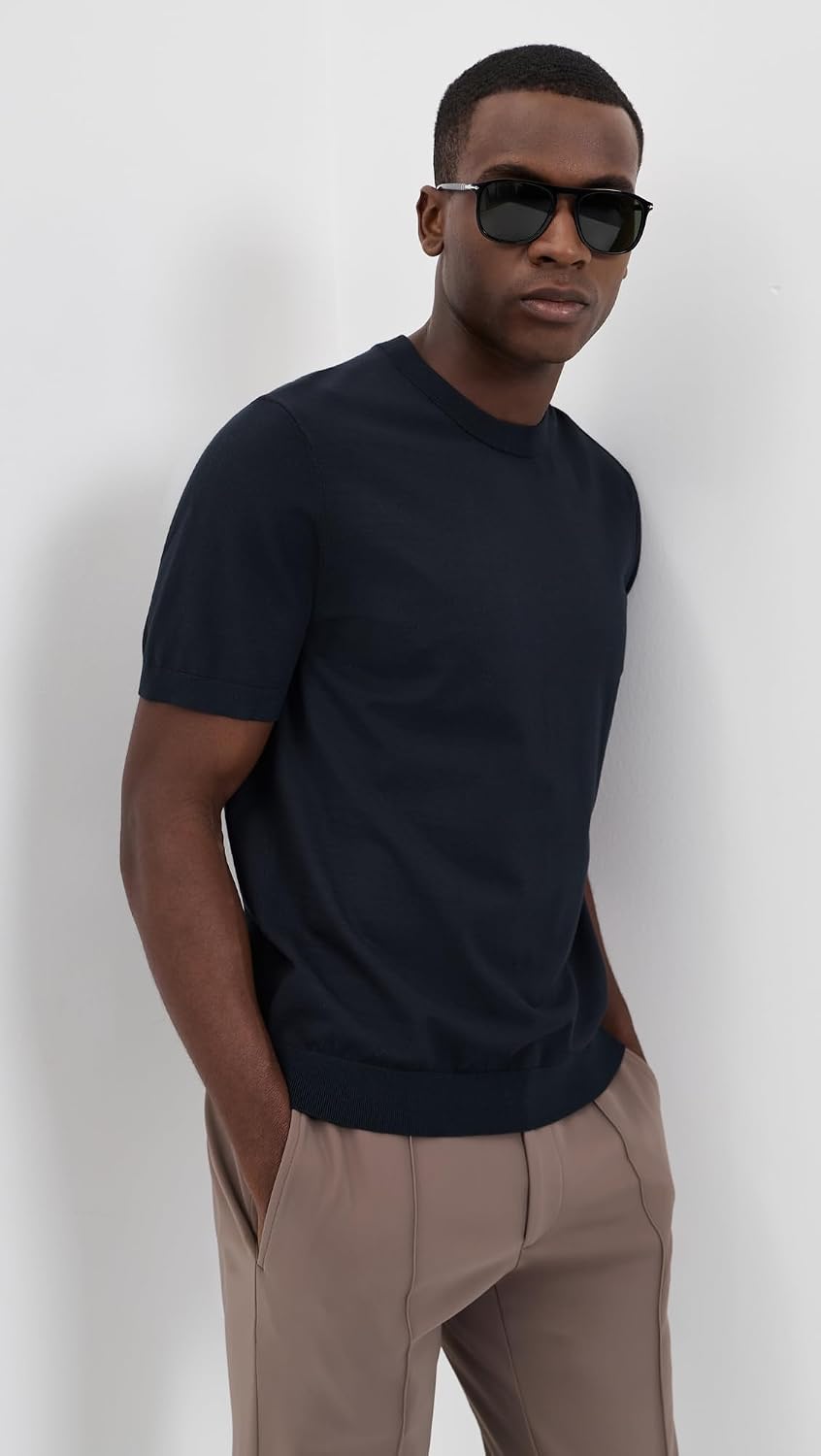 Theory Men's Light Bilen Knit Soris Tee