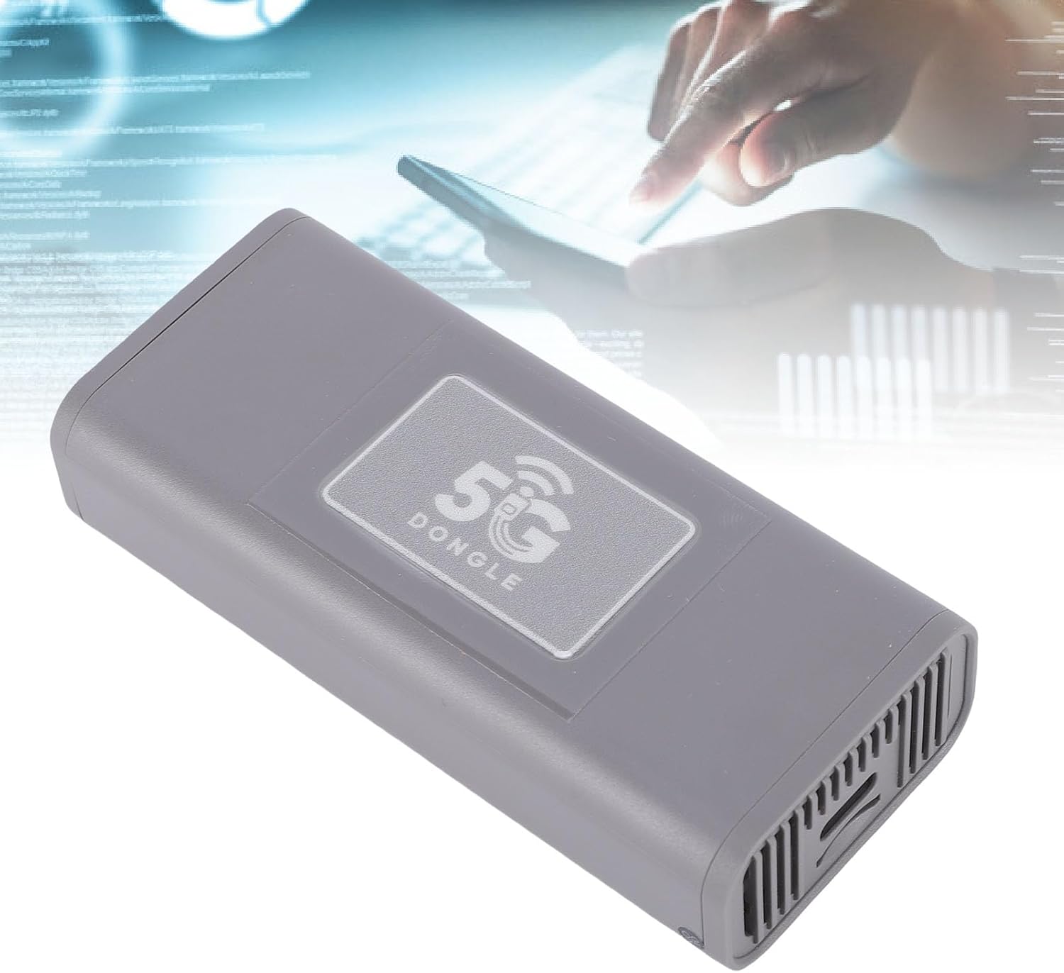 5G USB Modem, 2.5Gbps High Speed Portable Mobile Hotspot Router with Built in Antenna, for Gaming Video Streaming and Global Travel
