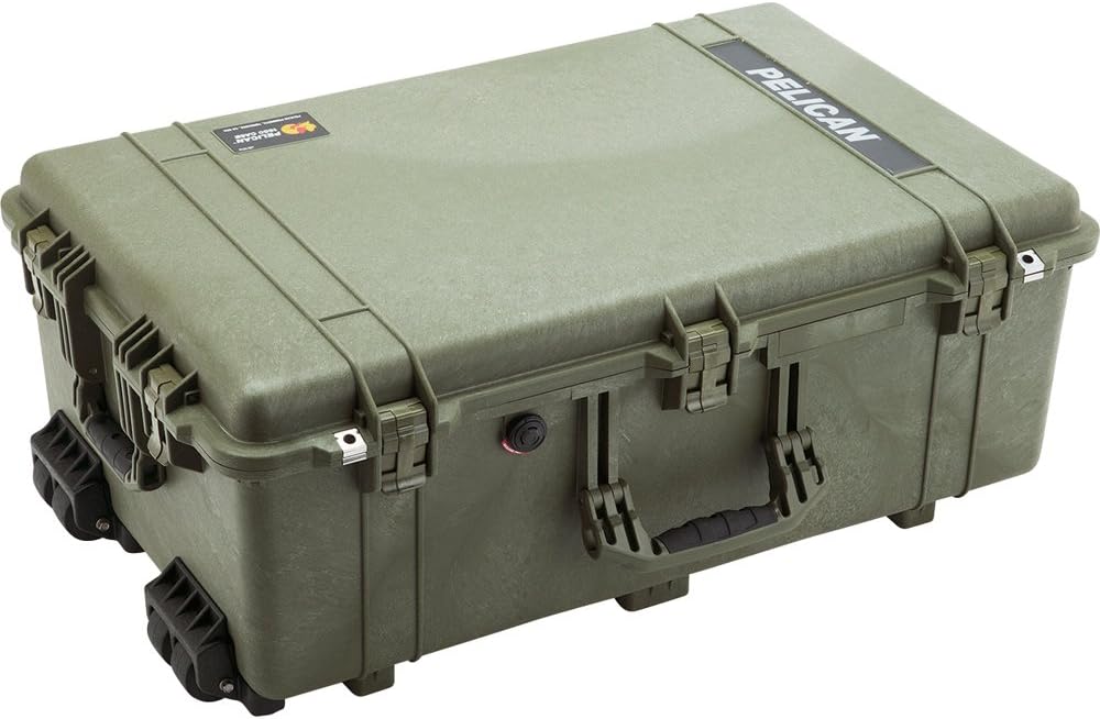 Pelican 1650 Case With Foam (OD Green)
