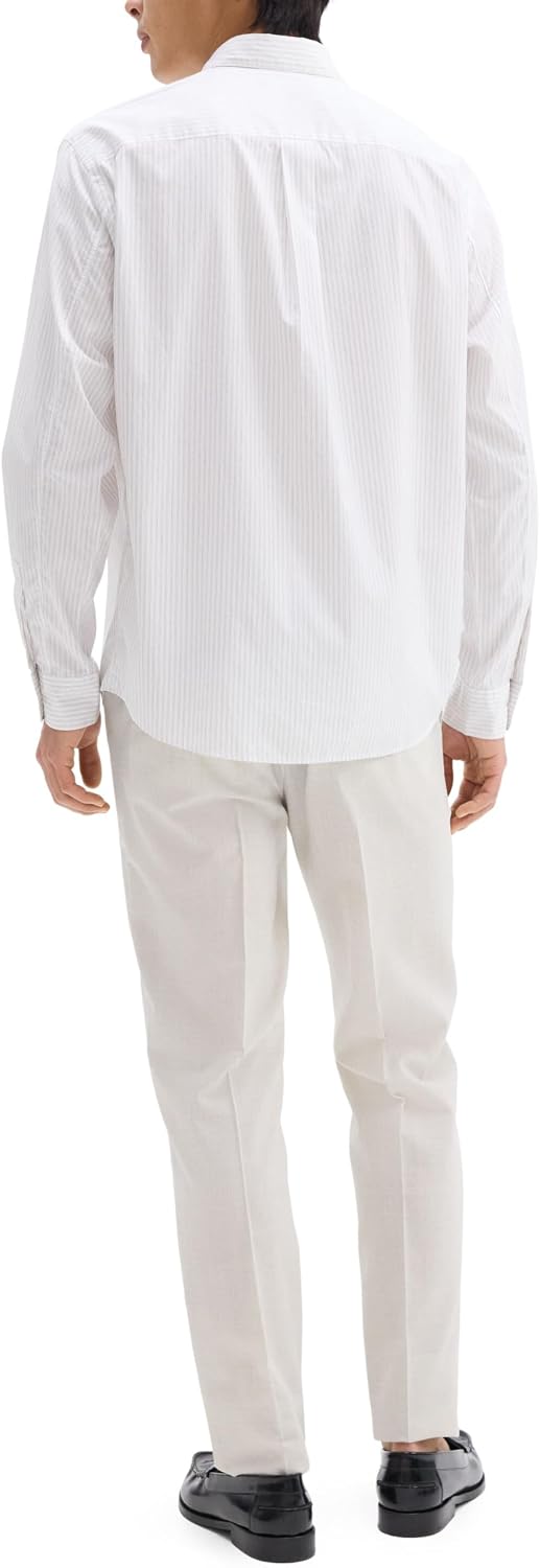 Theory Men's Weekend Shirt in Weekend Stripe