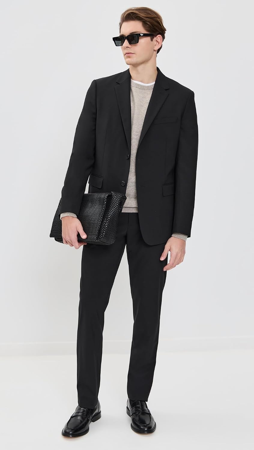 Theory Men's Mayer Stretch Wool Pants