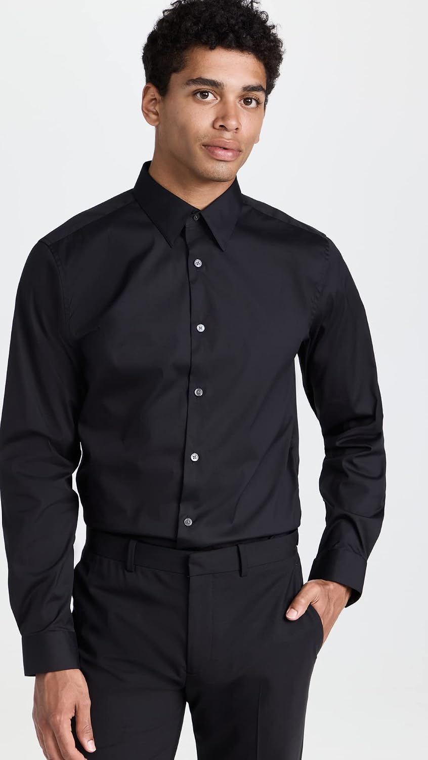 Theory Men's Sylvain Good Cotton Shirt