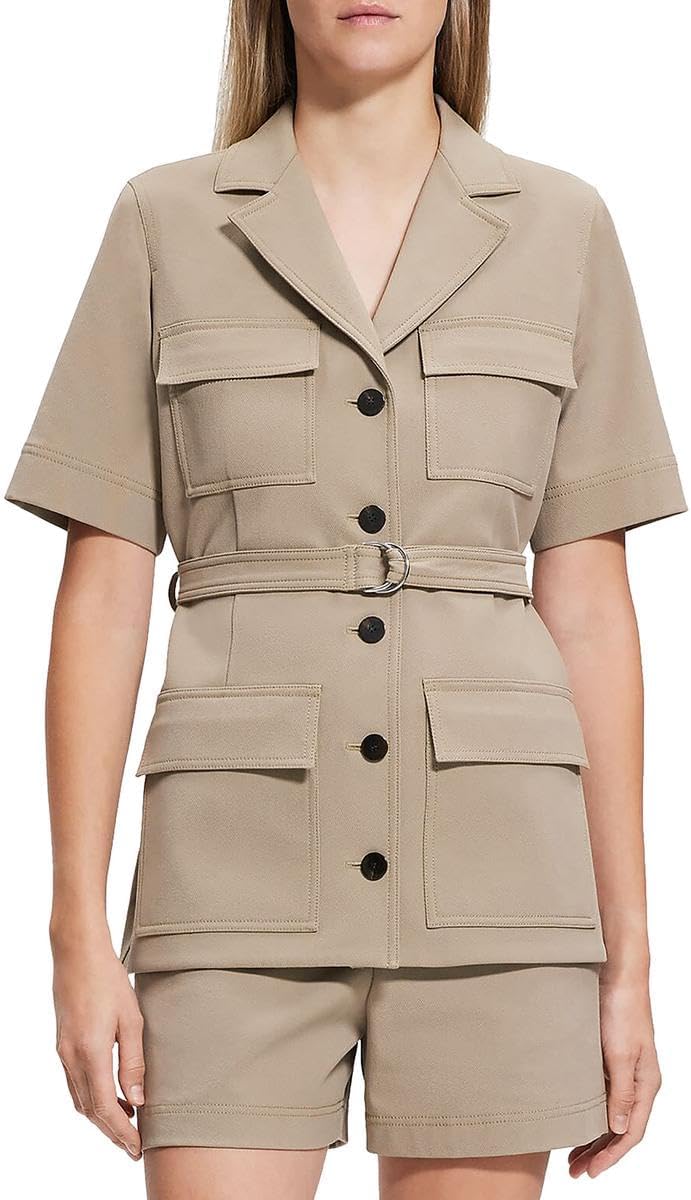 Theory Women's Twill Safari Jacket