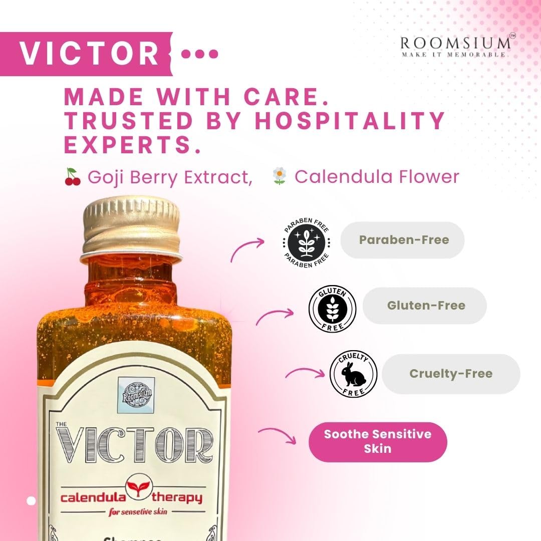 Victor and N-Recycled Guest Toiletries Set, 150 Count Travel Size Shampoo, Conditioner, Shower Gel, Lotion and Soap for Airbnb, Hotels and Vacation Rentals