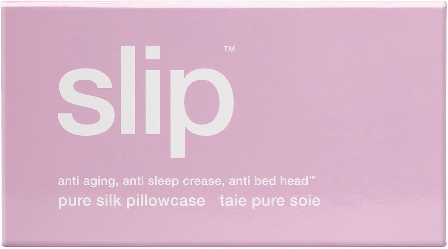 slip King Pure Silk Pillow Case - 100% Pure 22 Momme Mulberry Silk - King Size Standard Pillow Case - Anti-Aging, Anti-BedHead, Anti-Sleep Crease, Wildflower (20' x 36')