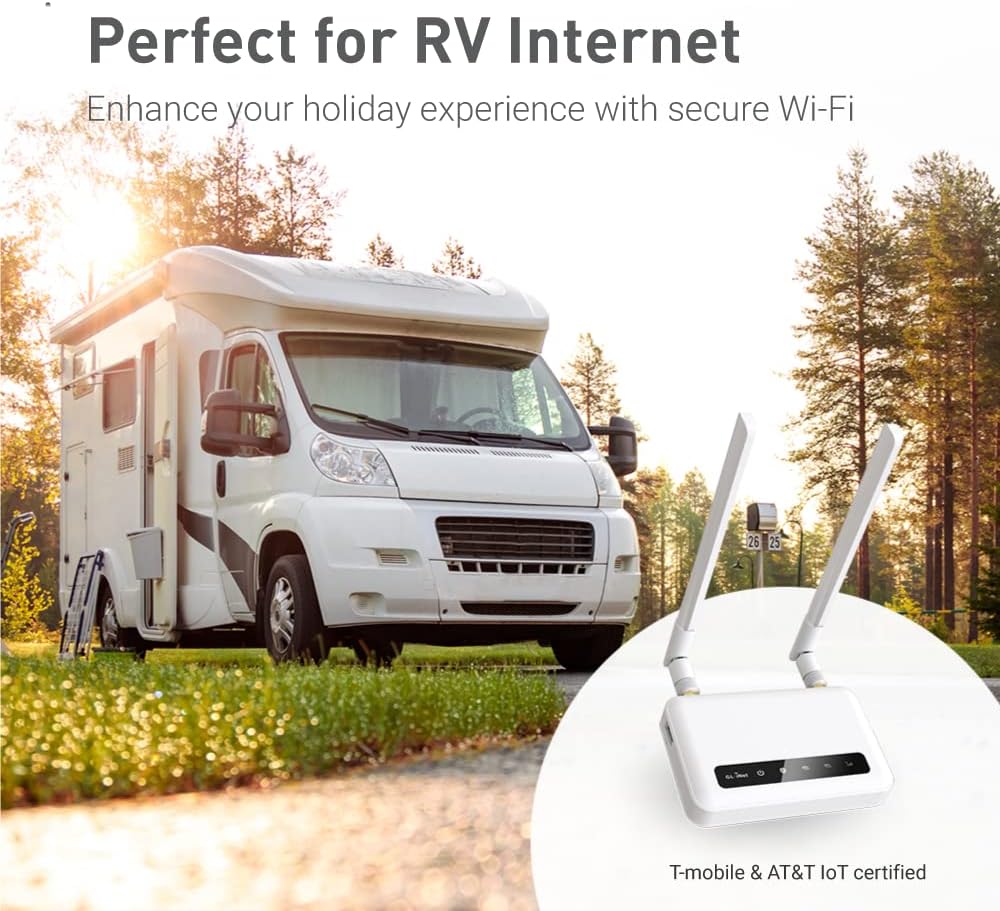 GL-X750V2 4G LTE VPN Router & Travel eSIM with Global 4G / 5G Networks