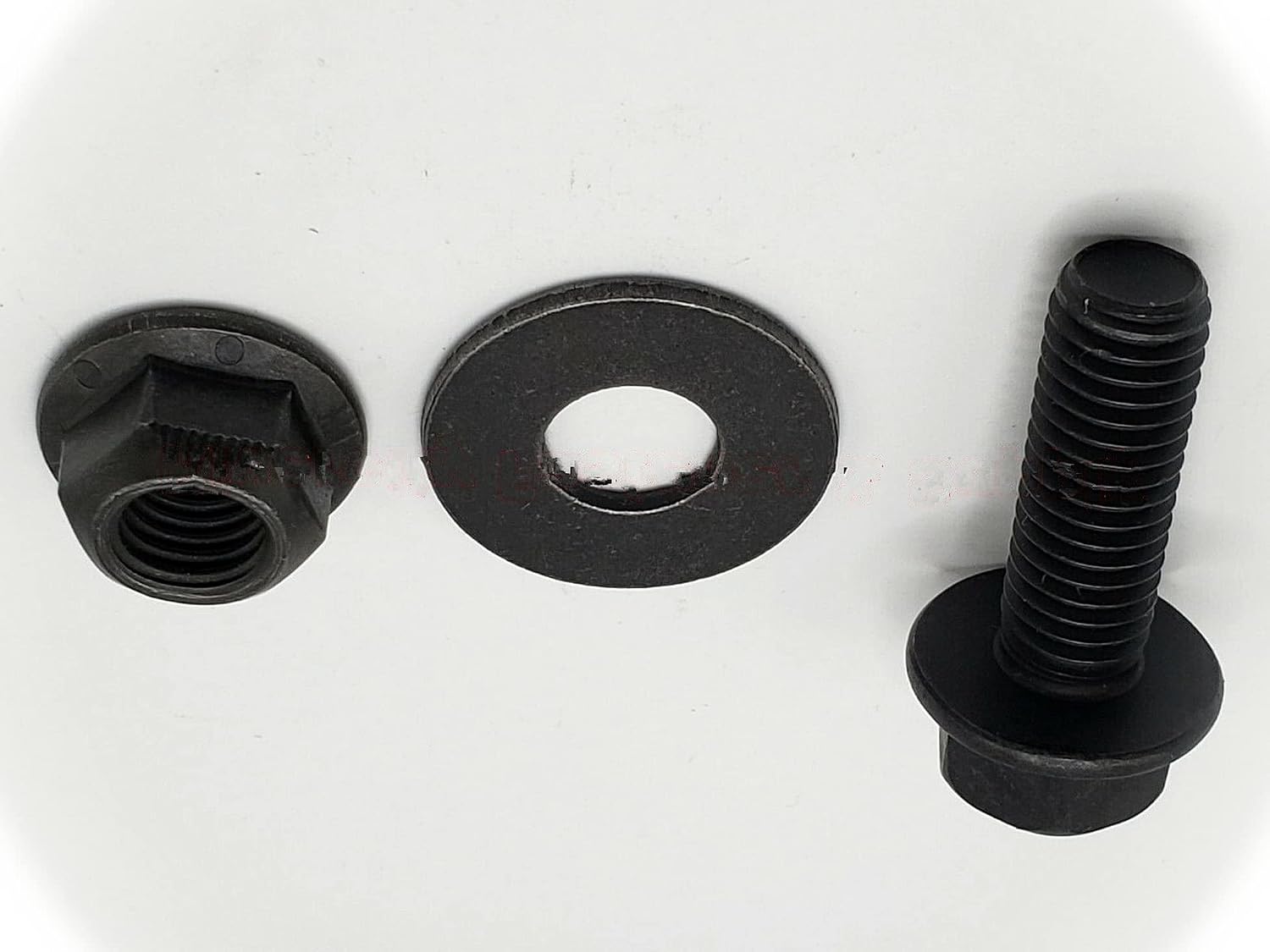 (Qty 25pcs) 1/2-13x1-1/2 Grade 8 Hex Head Flange Frame Bolts Cap Screws Nuts & Washers Multi-Purpose Comprehensive Hardware Fastener Assortment Kit Cit01876Riv